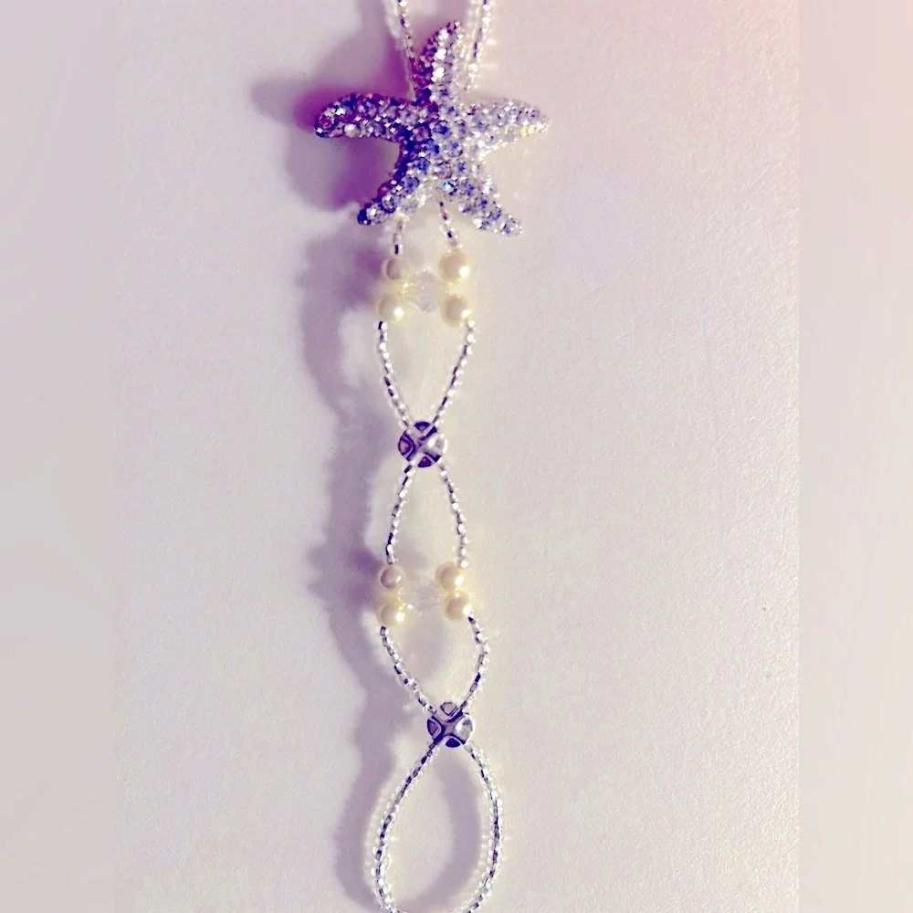 Handmade nwot rhinestone